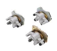 Kikumi Étriers de Freins Avant Gauche, Droit et Arrière avec Plaquettes, de Remplacement pour VTT Outlander 330 400 500 650 800 400 500 650 800, Comprenant des Plaquettes de F