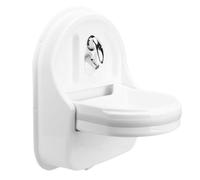 Kikumi Évier Pliable en Acrylique pour Camping-car, Lavabo à Main de Salle de Bain Robuste, Résistant aux Rayures et à L'usure avec Sortie de Vidange de 20 Mm, pour Camping-car, B