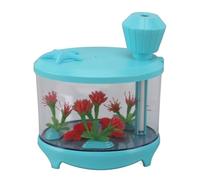 Kikumi Humidificateur Paysage Pour Aquarium - Ultra Sonore - USB - Faible Bruit - Huile Essentielle - Aromathérapie - Pour Voiture, Chambre à Coucher, Salle D'étude (Bleu)