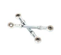 Kikumi Kit de Biellette de Direction 150mm -170mm 8mm, Joint à Rotule, ATV Go Kart avec Matériau Métallique pour Mini électrique