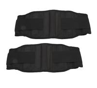 Kikumi Lot de 2 Ceintures Chaudes Magnétiques pour Moxibustion Chaude, Ceinture de Soutien Lombaire Auto-chauffante avec 4 Plaques D'acier et Conception élastique, pour L'inconfort