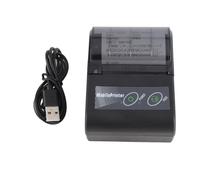 kikumi Mini imprimante de tickets Bluetooth sans fil avec mise en veille automatique pour restaurant, vente au détail