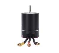 Kikumi Moteur sans Balais 3650 2600KV, Haute Vitesse, Arbre de 3.175mm pour | Construction en Alliage D'aluminium et en Cuivre, Eau-pour une Utilisation Tout-terrain, Compatible avec les Véhicules , HSP