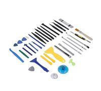 Kikumi Outils de Réparation électroniques, Kit D'outils de Nettoyage à Levier D'ouverture avec Sac de Rangement, pour la Réparation de PCB, Téléphones Mobiles, Ordinateurs, Instruments