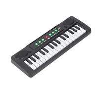 Kikumi Piano électronique pour Enfants de 31 Touches Modes de Double Puissance de Démonstration Chansons Rythmes Effets Sonores Réglables Volume Contrôle du Clavier Enfant avec Microphone