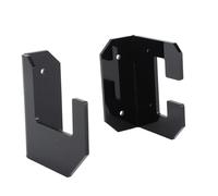 Kikumi Porte-épée Mural, Porte-épée de samouraï, étagère Murale Horizontale en Acrylique, Support pour écran de Couteau Droit (Noir)