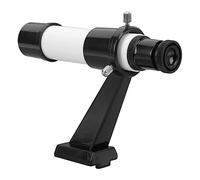 Kikumi Portée du Télescope Astronomique 5X avec Support de Base en Ligne 5x24 Télescope Transversal Portable Finderscope