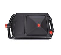 Kikumi Récipient de Vidange D'huile, capacité de 12 L, Conception à Profil Bas, Bac de Vidange D'huile Multifonctionnel avec Poignée, pour VTT, Motos, Tondeuses à Gazon, Véhicules à