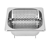 Kikumi Rouleau D'épandage de Beurre pour Chauffeur 304 Bauche à Pain en Acier Inoxydable Roue Beurre pour Le Barbecue BBQ Grill