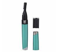 Kikumi Soix électrique Trimmer de la Trammage de L'eau Forme du Stylo Flexible Ryonnement de Cheveux pour le Visage pour les Voyages à Domicile (Vert)