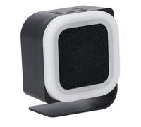 Kikumi Support de Refroidissement à Distribution Réglable à 3 Vitesses avec Lumière pour Ordinateur Portable, Mini M4 et M4 Pro, Conception Creuse, Batterie Durable, Matériau ABS Durable