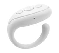 Kikumi Télécommande Page Turner Téléphone Portable Appel Télécommande Téléphone Romain Montre TV Tourner la Page Cliquez comme Selfie Appareil JX 03 (Blanc)