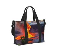 Kilauea Sac à main de voyage léger et pliable Motif volcans