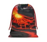 Kilauea Sac cadeau avec cordon de serrage Motif volcans