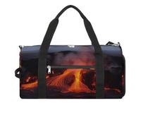 Kilauea Sac de sport pour homme et femme avec compartiment à chaussures Motif volcan Taille unique, Kilauea Volcano, Taille unique