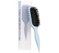 Kilayaa BROSSE À BOUCLES Brosse définition boucles, curl defining brush pour cheveux bouclés, réduit mèches rebelles et séparation, usage homme femme