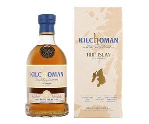 Kilchoman 100% Islay 15th Edition 0.70 liter Whisky + Coffret cadeau