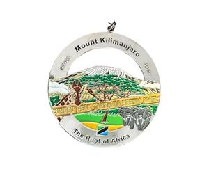 Kilimandjaro Klimmedaille, Uhuru Peak Tanzanie 5895M AMSL, Le Toit de l'Afrique