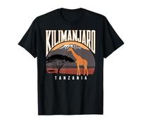 Kilimandjaro Tanzanie, Fun Africa Safari Girafe T-Shirt
