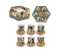 KILIMANJARO Coffret Tasse Expresso Porcelaine - les 6 SC