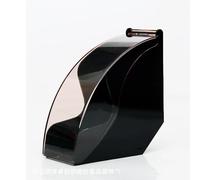 Kilimazart Porte-papier filtre à café avec couvercle anti-poussière pour filtre à café (Black for cone filter paper)