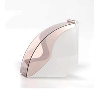 Kilimazart Porte-papier filtre à café avec couvercle anti-poussière pour filtre à café (White for cone filter paper)