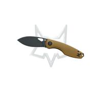 Kilin Fox / Vox Km Chilin Couteau en acier inoxydable N690 PTFE lavé, aluminium ou poignée verte Vert