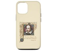 Kill All The Lawers Shakespeare Citation Henry VI Partie 2 Coque pour iPhone 12/12 Pro