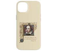 Kill All The Lawers Shakespeare Citation Henry VI Partie 2 Coque pour iPhone 14 Plus