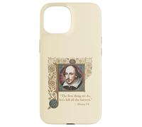 Kill All The Lawers Shakespeare Citation Henry VI Partie 2 Coque pour iPhone 15