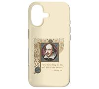 Kill All The Lawers Shakespeare Citation Henry VI Partie 2 Coque pour iPhone 17