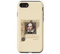 Kill All The Lawers Shakespeare Citation Henry VI Partie 2 Coque pour iPhone SE (2020) / 7/8