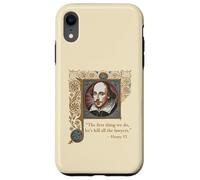 Kill All The Lawers Shakespeare Citation Henry VI Partie 2 Coque pour iPhone XR