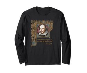 Kill All The Lawers Shakespeare Citation Henry VI Partie 2 Manche Longue