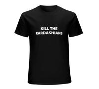 Kill The Kardashians Unisex Cotton Tee Shirt Men's Black T-Shirt L