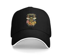 Killer Bee Casquette De Baseball Murmure Mots De Sagesse Que Ce Soit Abeille Amoureux Mode Trucker Chapeau Printemps Couple Femmes Courant Casquettes Hippie