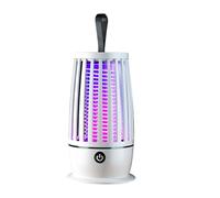 Killer Bug Zapper Trap Lampe Chaude Blanche Night Light USB Suspendu Insecte électrique Non Toxique Attire Les Mouches des Fruits pour la Chambre à Coucher (Blanc)
