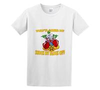 Killer Klowns Whad'Ya Gonna Do? Knock My Block Off? Men's T-Shirt Unisex White Men Tees L