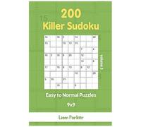 Killer Sudoku - 200 Easy To Normal Puzzles 9x9 Vol.5