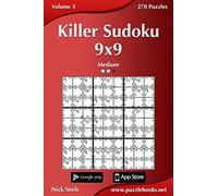 Killer Sudoku 9x9 - Medium - Volume 3 - 270 Puzzles