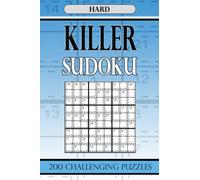 Killer Sudoku Hard: 200 Challenging Puzzles
