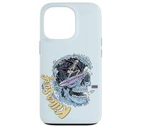 Killer Surf Skull Surf Vintage Wave Skeleton Surfing Coque pour iPhone 13 Pro