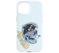 Killer Surf Skull Surf Vintage Wave Skeleton Surfing Coque pour iPhone 15