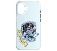 Killer Surf Skull Surf Vintage Wave Skeleton Surfing Coque pour iPhone 16