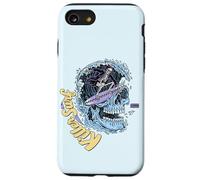 Killer Surf Skull Surf Vintage Wave Skeleton Surfing Coque pour iPhone SE (2020) / 7/8