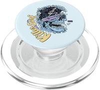 Killer Surf Skull Surf Vintage Wave Skeleton Surfing PopSockets PopGrip pour MagSafe