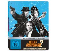 KILLER'S BODYGUARD 2 STEELBOOK 4K UHD 2 BLU-RAY NEUF