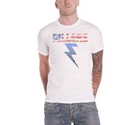 Killers - the - ROCK OFF The Killers T Shirt Bolt Band Logo Nouveau Officiel Homme Blanc Size XXL