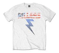 Killers - the - ROCK OFF The Killers T Shirt Bolt Band Logo Nouveau Officiel Homme Blanc Size XXL