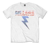 Killers - the - ROCK OFF The Killers T Shirt Bolt Band Logo Nouveau Officiel Homme Blanc Size S